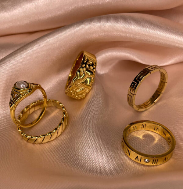 CARA ring - gold - Image 4