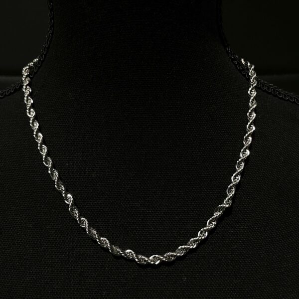 Rope Chain - 5mm Silver - Image 2