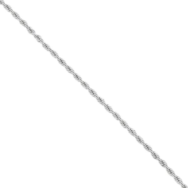 Rope Chain - 3mm Silver - Image 3