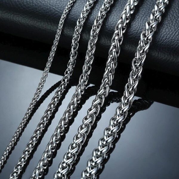 Weave Chain - 5mm Silver - Image 3