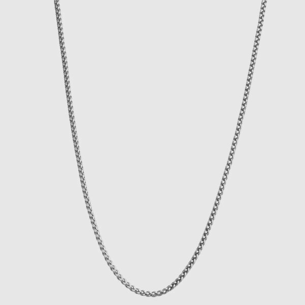 Wheat Chain - 3mm Silver