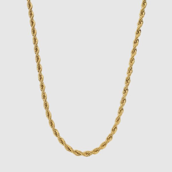 Rope Chain - 5mm Gold