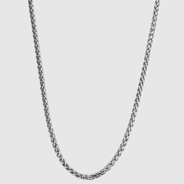 Weave Chain - 5mm Silver