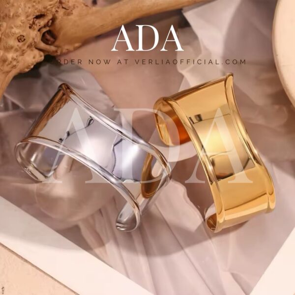 Ada Cuff Bangle Bracelet - Image 4